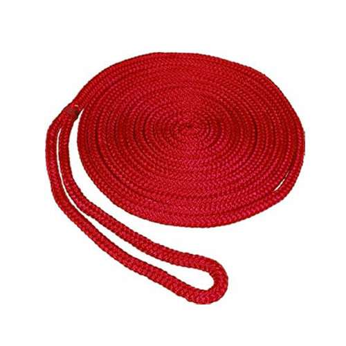 Custom Cordage Double Braid Dock Line - Red