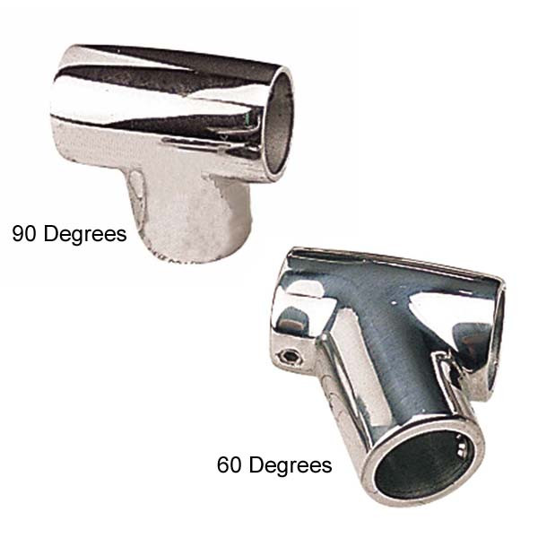 Sea-Dog Hand Rail Tees, Stainless Steel