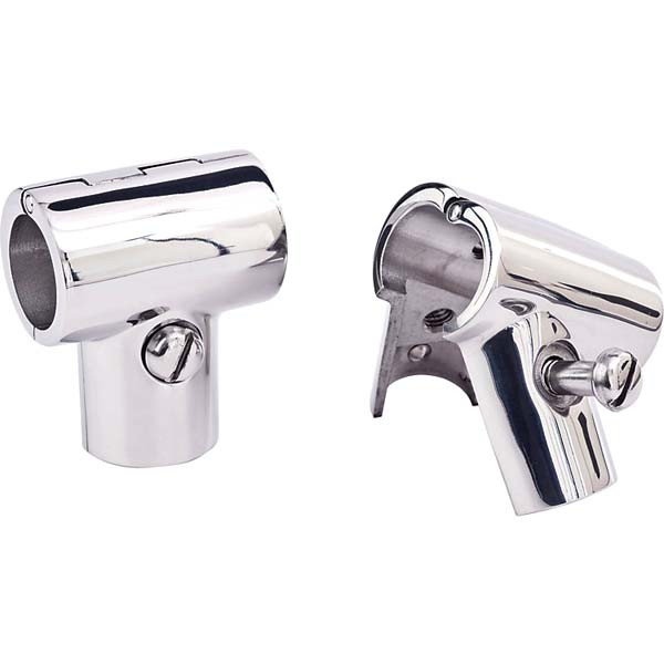 Sea Dog Hinged Hand Rail Tees, Stainless Steel