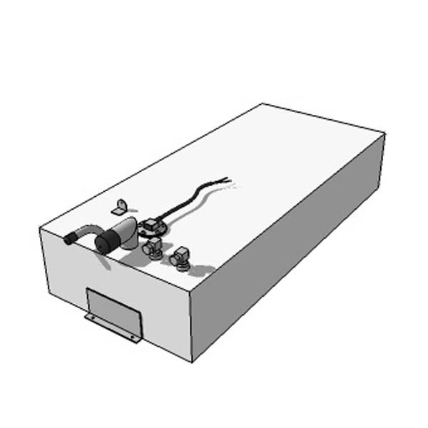 RDS Below Deck Aluminum 18 Gallon Fuel Tank 59065