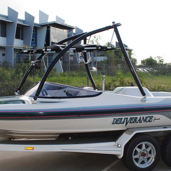 Monster Tower MT1 2.5" Wakeboard Tower - Black Finish