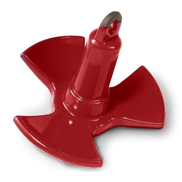 Greenfield Coated River Anchor - Red