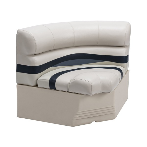 Wise Premier 32" Bow Radius Corner Pontoon Boat Seat