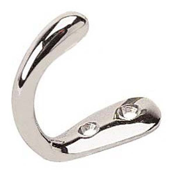 Sea Dog Single Coat Hook - Chrome