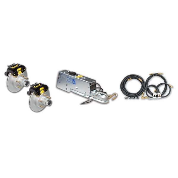 Tie Down Eliminator Vented Rotor Disc Brake Complete Kit - 12" by Tie Down Engineering -