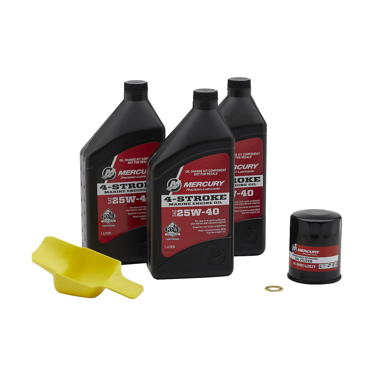 Mercury 8M0081916 Marine 40/50/60 hp 4-Stroke EFI Oil Change Kit