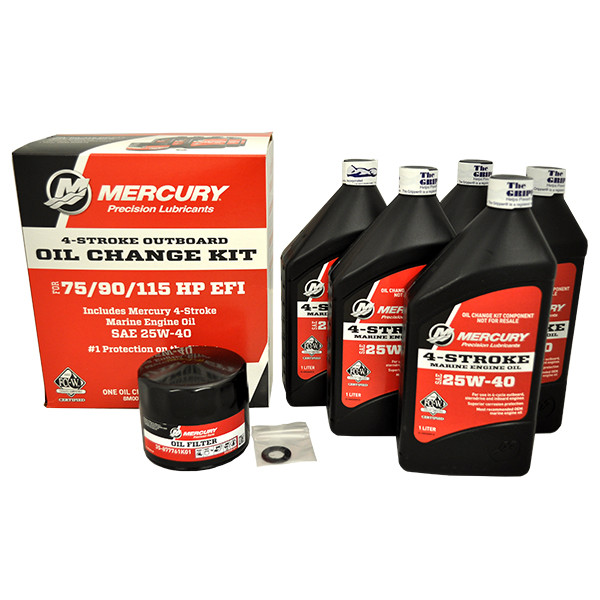 Mercury 8M0081917 4-Stroke EFI Oil Change Kit 75/90/115 hp