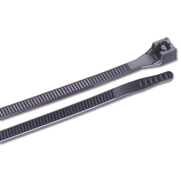 Ancor 8" UV Black 100 Pk Cable Ties