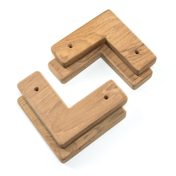 Whitecap Teak Cooler/Box Chocks 4 Pack