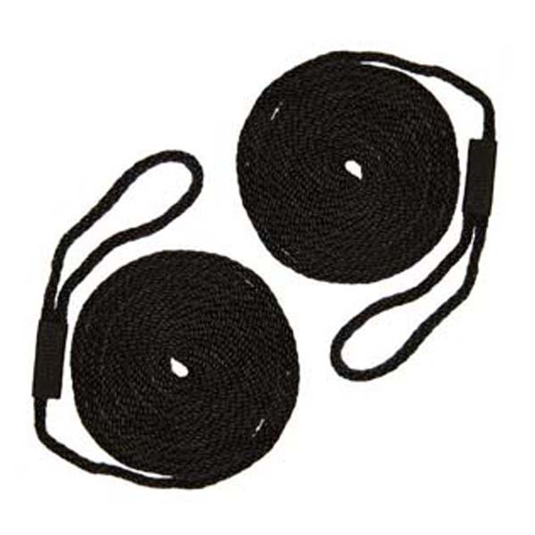 Softlines Boat Fender Line - Pair - Black
