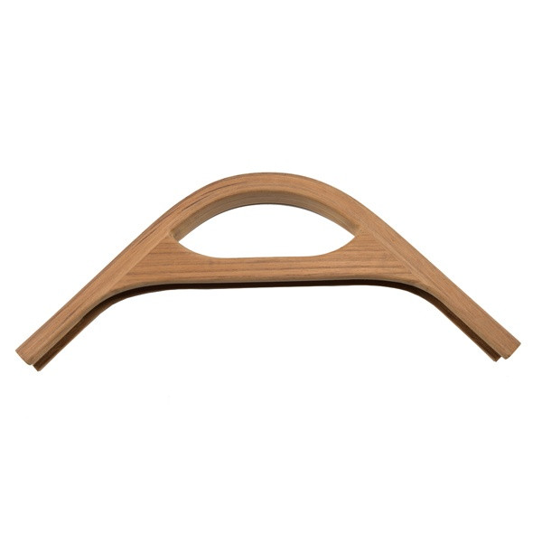 Whitecap Teak Corner Cap/Hand Hold Bulkhead Molding