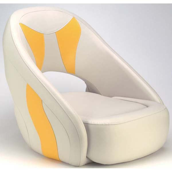 Attwood Fully Upholstered Avenir Sport Seat - Off-White Base Color