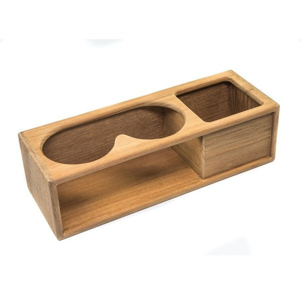 Whitecap Teak Two Insulated Drink/Binocular Rack w/ Tray