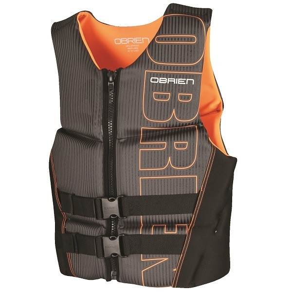 O'Brien Men's Orange V-Back Life Jacket
