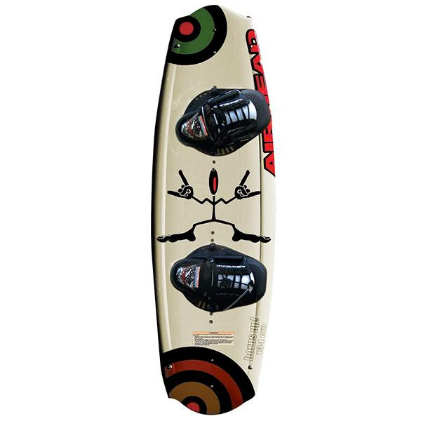 Airhead Horns-Up 134 Wakeboard w/ Vise Bindings