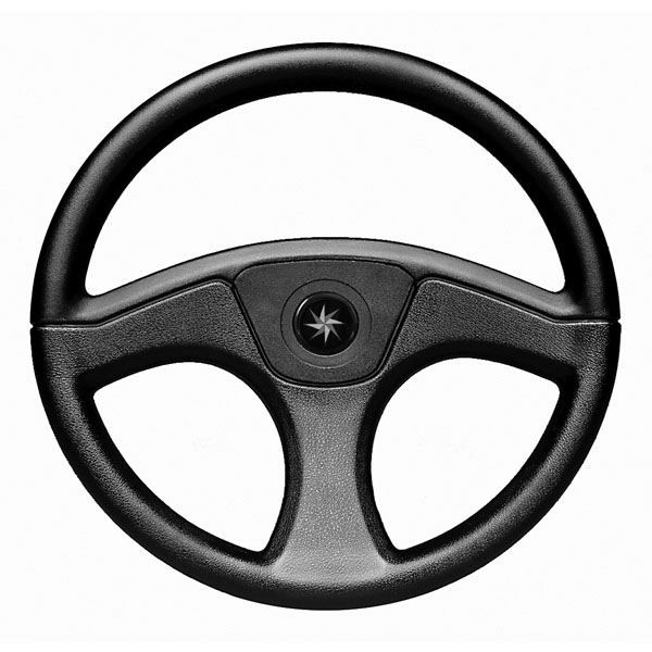 SeaStar 13.5" Ace 3 Spoke Boat Steering Wheel