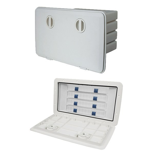 Tempress Tackle Cam Hatch - White