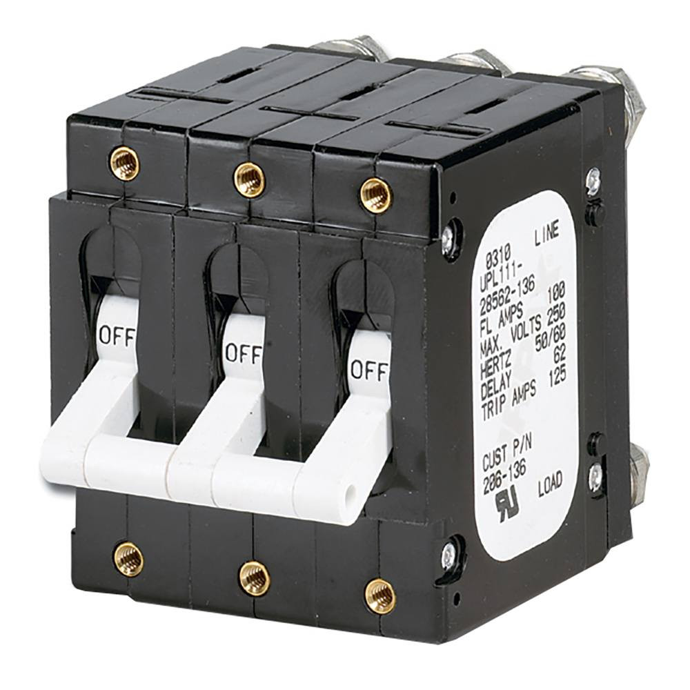 Paneltronics 'C' Frame Circuit Breaker - 100 Amp - 3 Pole