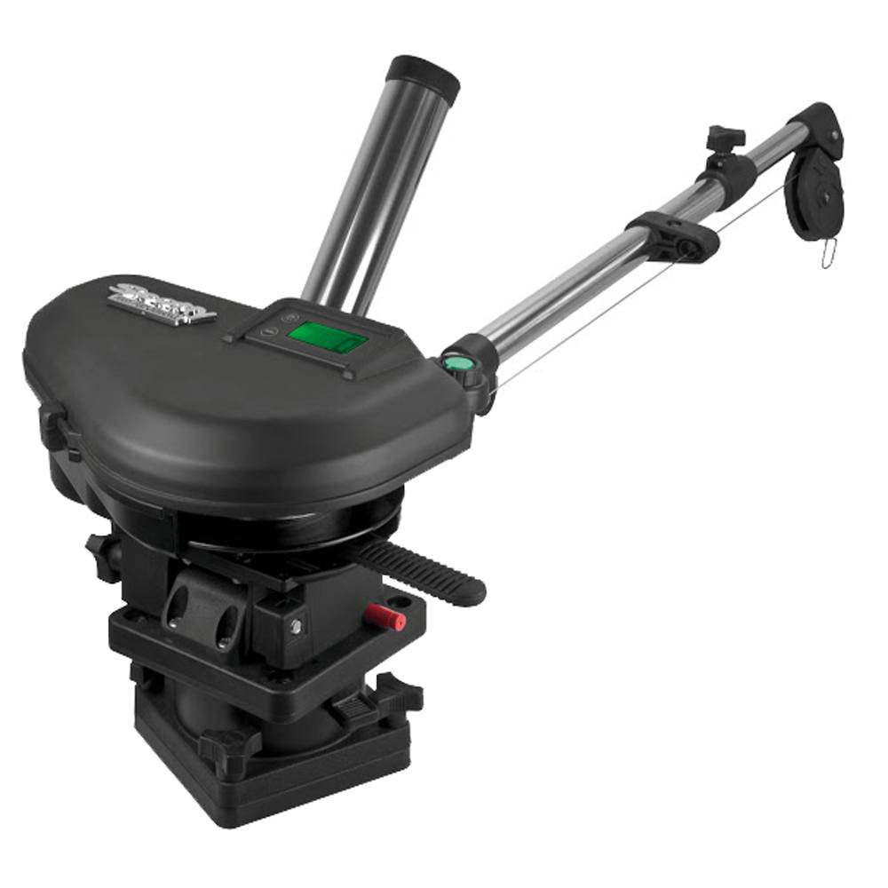 Scotty Scotty 2106 2106 HP Depthpower Electric Downrigger 60 SS Telescoping Boom w/Swivel Base - Single Rod Holder - $920.99 at Wholesale Marine