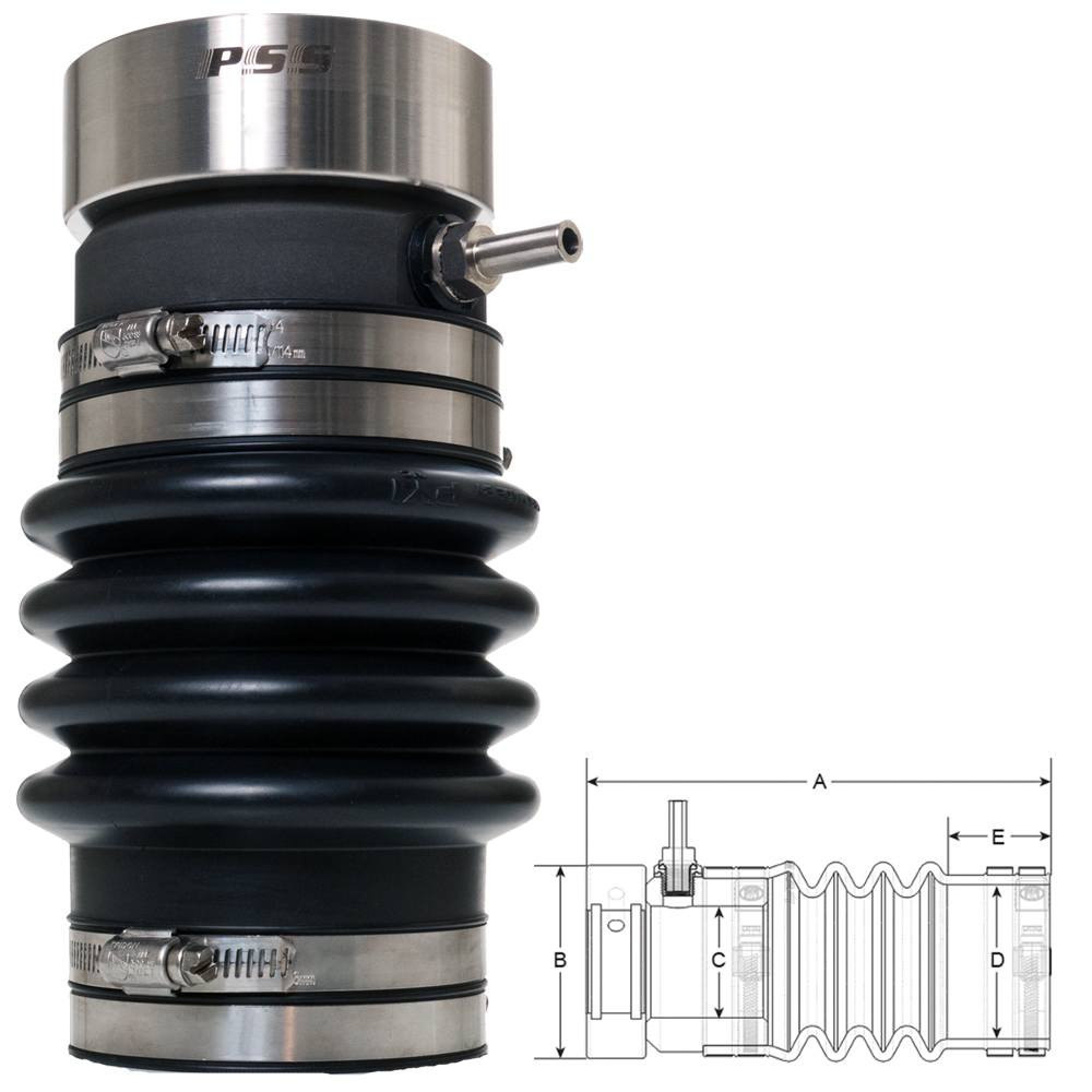 PSS Shaft Seal 1-" Shaft 3-1/2" Tube