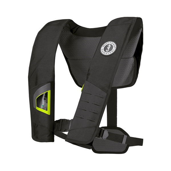 Mustang Deluxe 38 Manual Inflatable Life Vest - Black