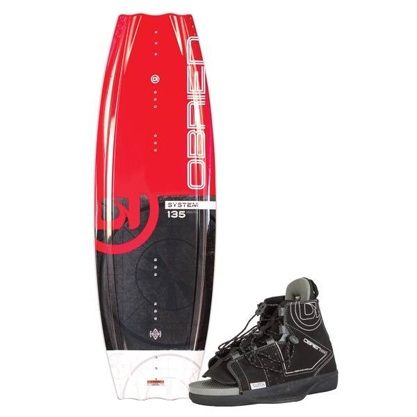 O'Brien 119 System Kids Wakeboard w/ Clutch Boots