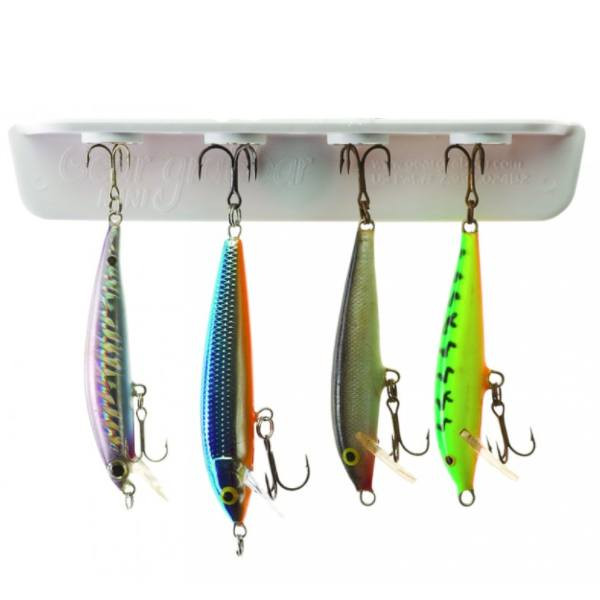 Tackle Titan Magnetic Lure Holder & Tackle Organizer - White
