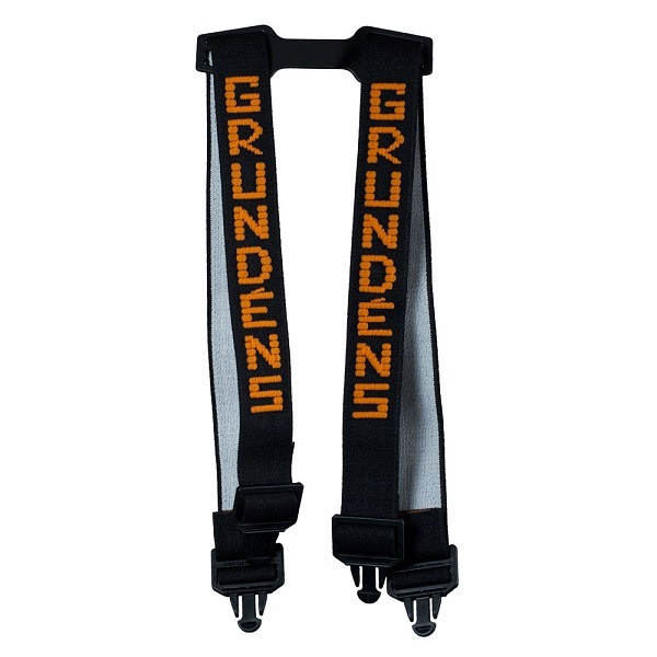 Grundens Suspenders Fix-Loc Hook Up - Orange