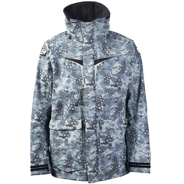 Gill Men's Blue Camo Coastal Jacket