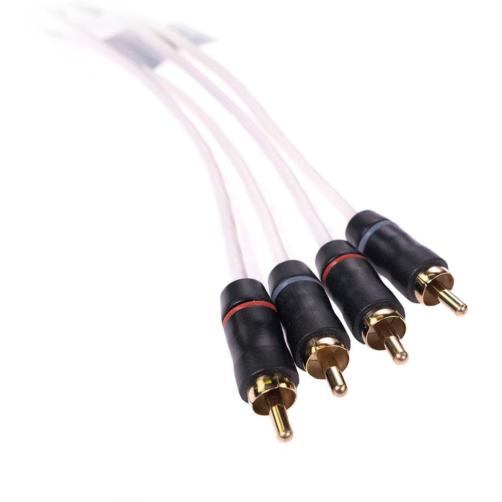 FUSION MS-FRCA25 25 4-Way Shielded RCA Cable