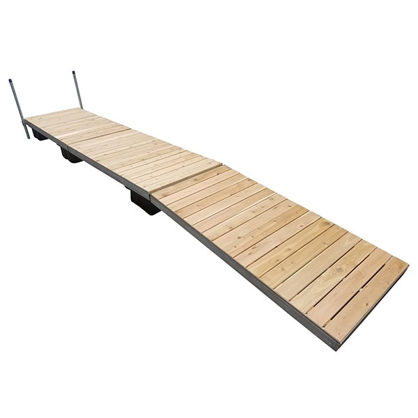 Patriot Docks Floating Dock w/ Cedar Decking