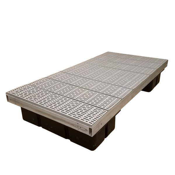 Patriot Docks Floating Platform w/ Poly Decking