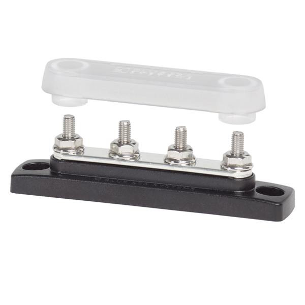 Blue Sea Mini BusBar - 4 Gang 100 Amp w/ Cover