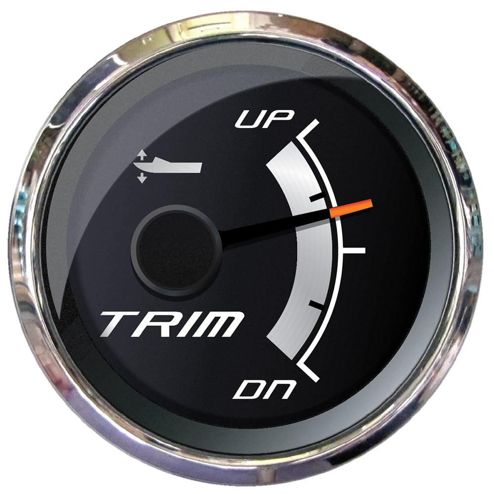 Faria Platinum Trim Gauge (Mercury/Mariner/Mercruiser/Volvo DP/Yamaha 2001-Newer)