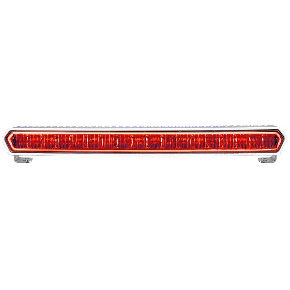 Rigid Industries 62002 SR-L Series Marine 20" White LED Lightbar - White Light w/Red Halo