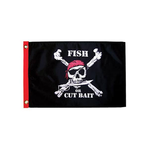 Taylor Made Fish or Cut Bait Pirate Flag