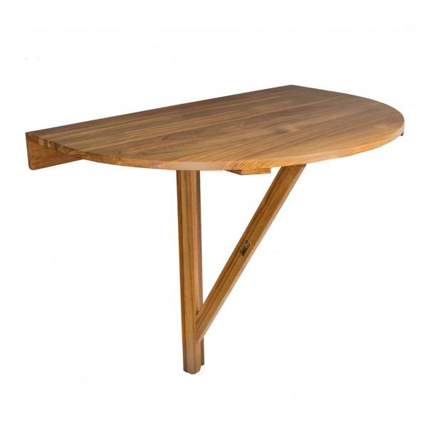Whitecap Teak Oiled Drop Leaf Table