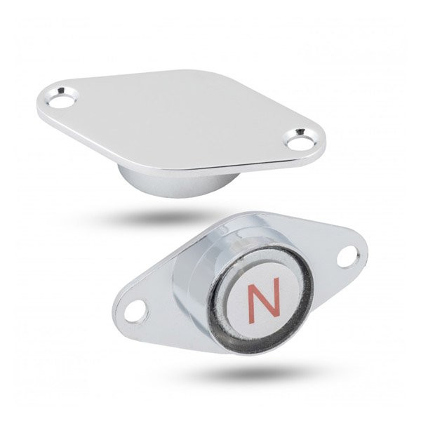 Whitecap Stainless Steel Flat Magnets Set