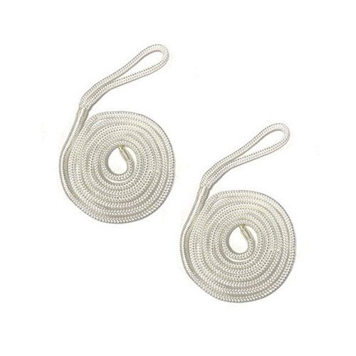 Gen3 Marine Double Braid Nylon Fender Line - White