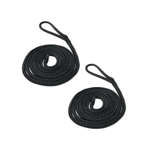 Gen3 Marine Double Braid Nylon Fender Line - Black