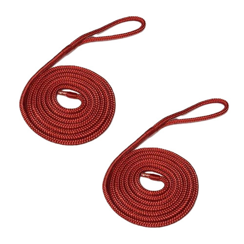 Gen3 Marine Double Braid Nylon Fender Line - Red