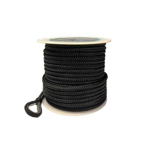 Gen3 Marine Double Braid Nylon Anchor Line - Black