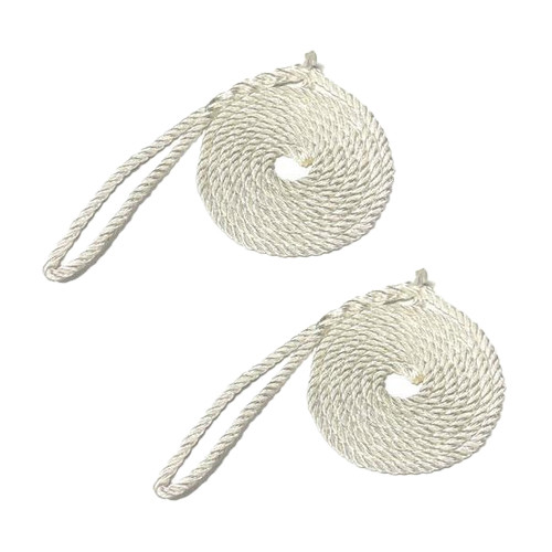 Gen3 Marine 3-Strand Twisted Nylon Fender Line - White