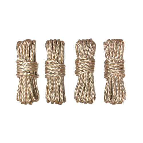 Gen3 Marine Double Braid 3/8" Dock Line - Gold/White (4 Pk)