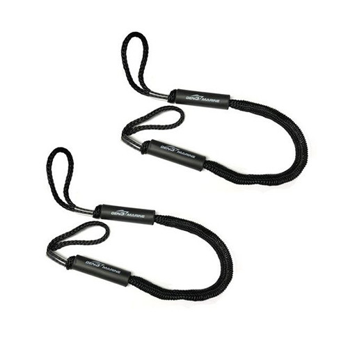 Gen3 Marine Bungee Dock Line - Black