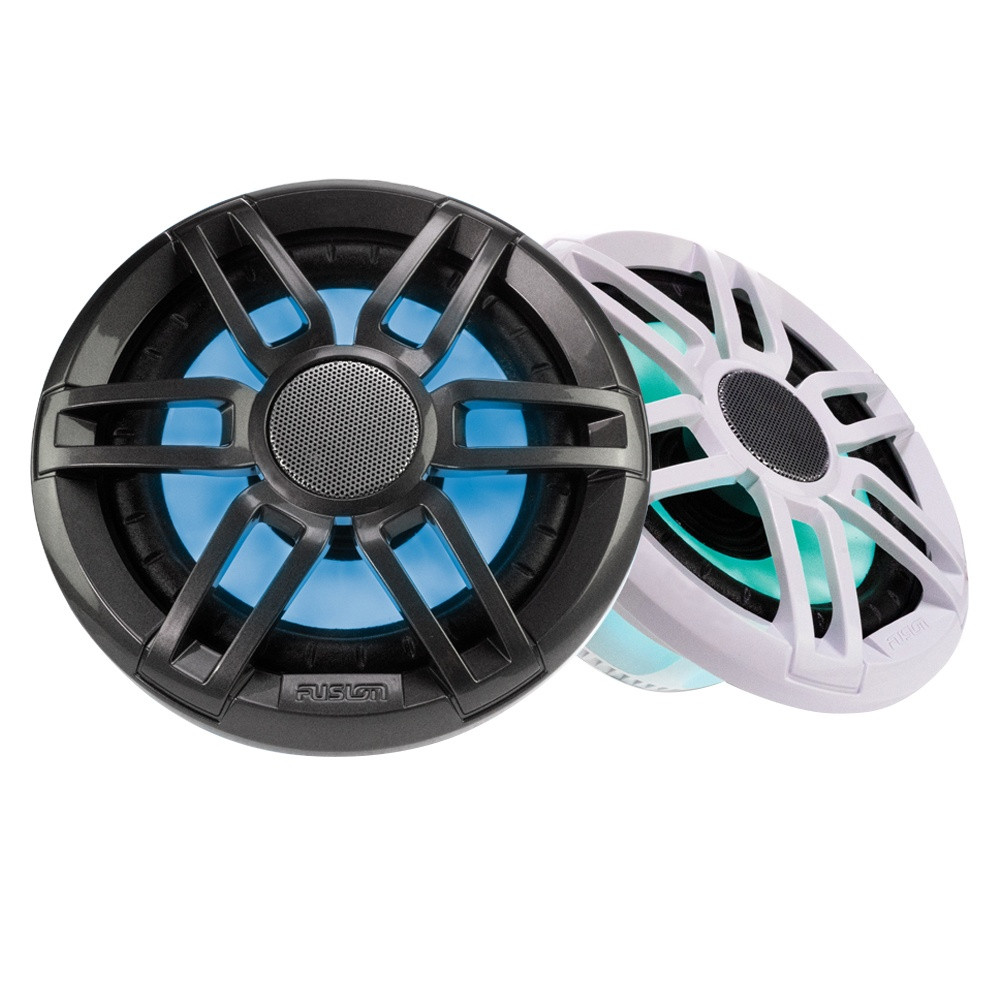 FUSION 7.7" 200W Sports Marine Speakers - Grey/White