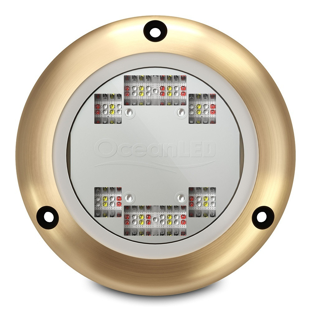 OceanLED 012110C Sport S3166s Multi-Color Surface Mount Underwater LED Light