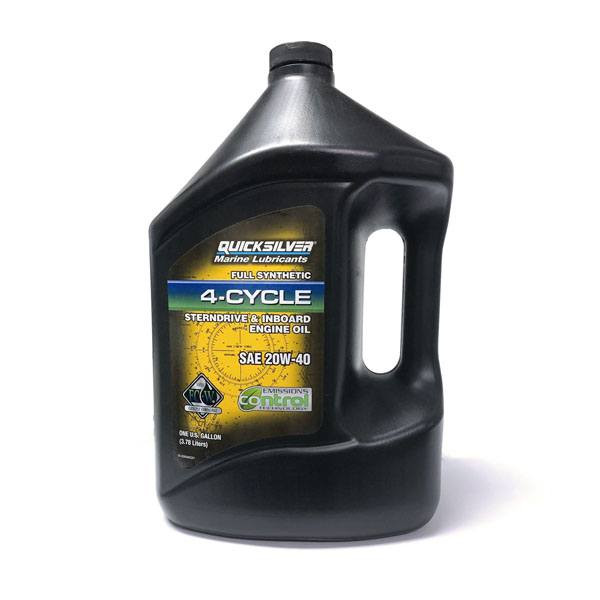 Quicksilver 20W-40 4-Stroke Synthetic Marine Oil