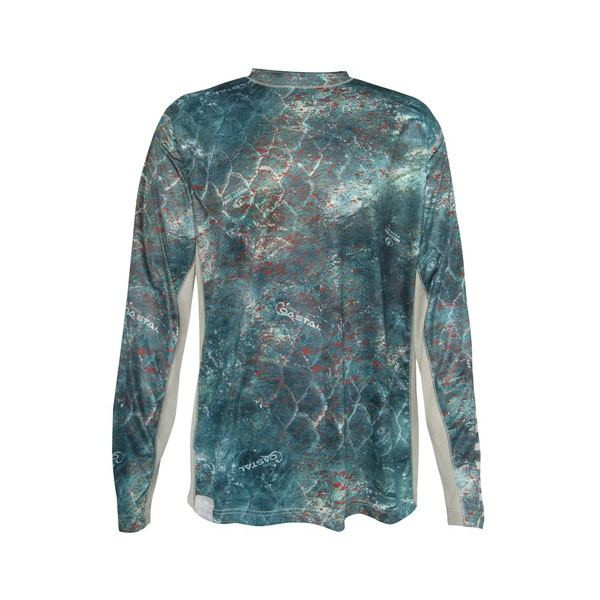 Calcutta Men's Performance Shirt - Mossy Oak King Fisher