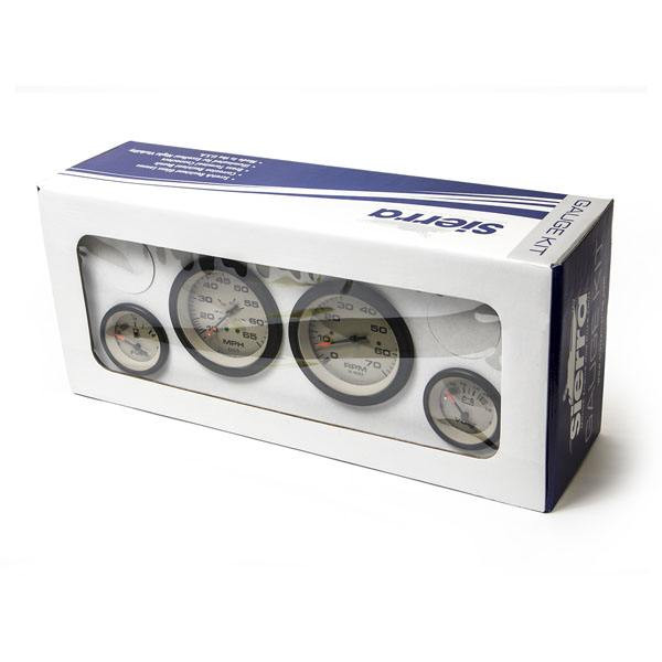 Sierra 65481P Sahara Series Outboard 4 Gauge Set